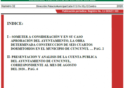 Gaceta No. 32